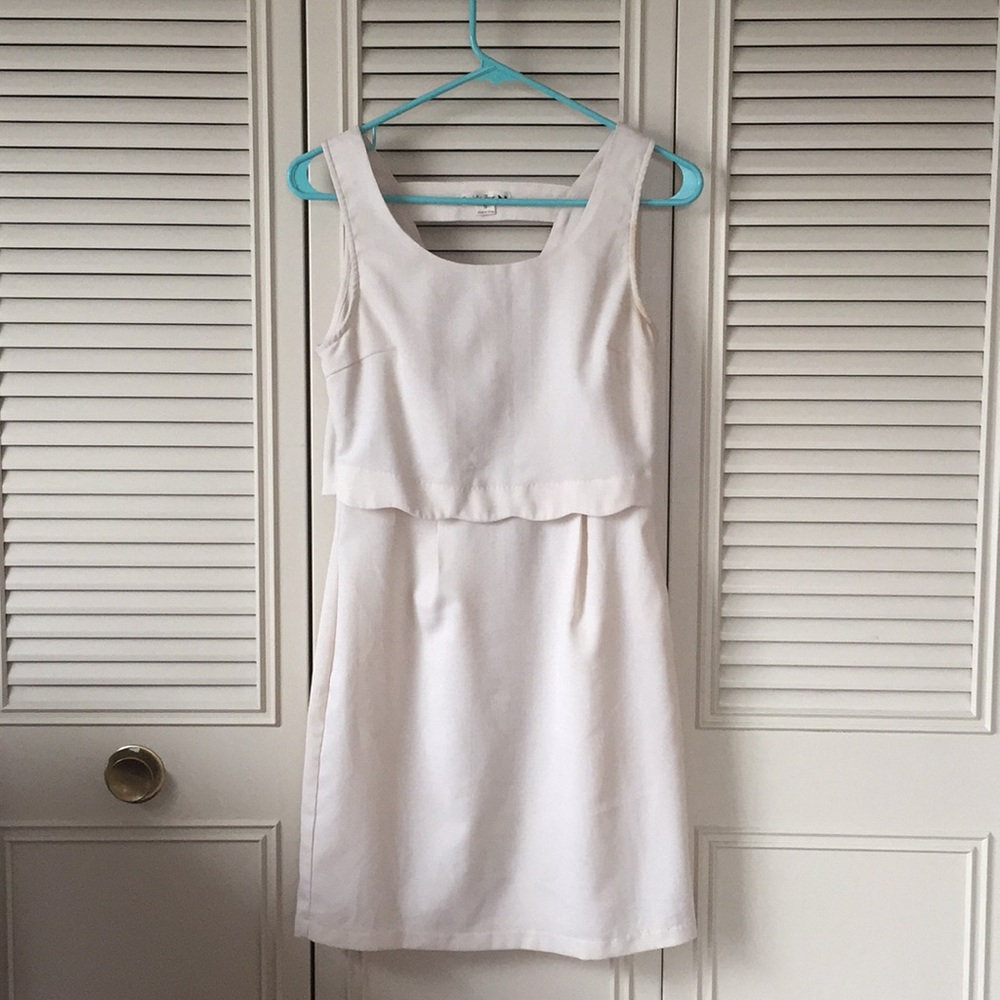 Cream boutique dress